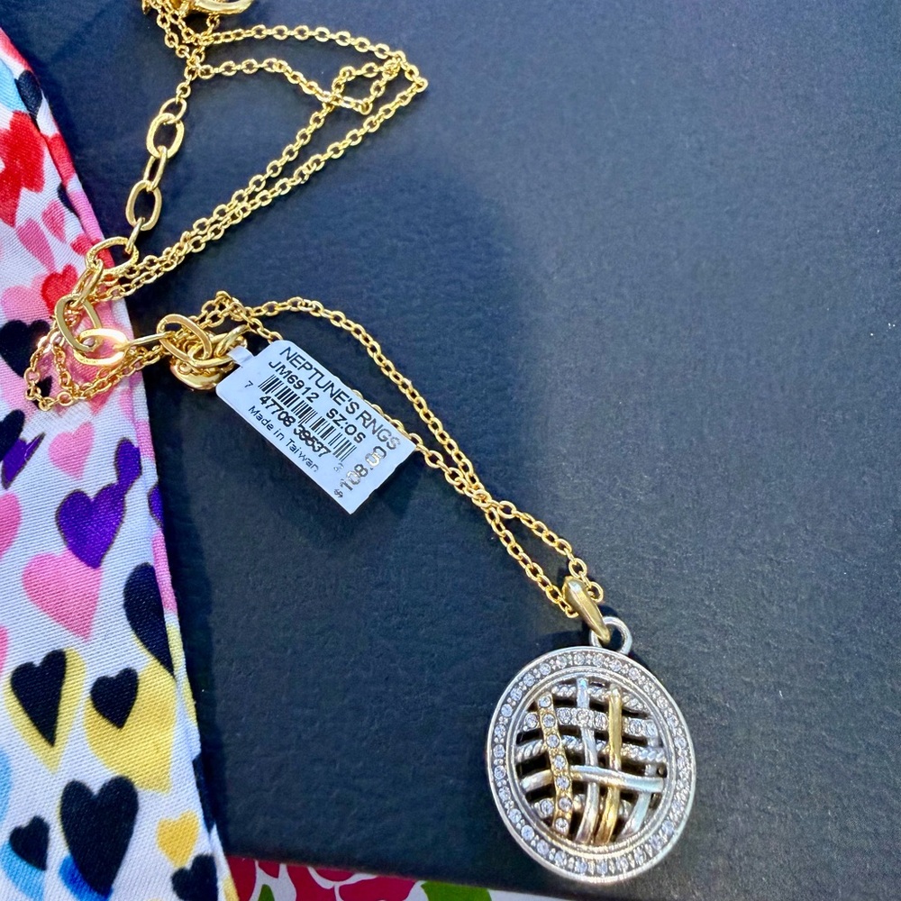 Brighton Neptune’s Rings Necklace NWT